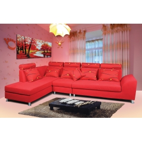bright color couch