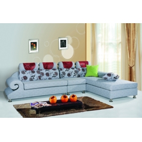 high-backed double layer couch