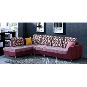 low-backed modular sofa