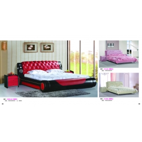 double color soft bed